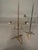 Mid 19th Century Pair of French Wrought Iron Candelabras, Circa 1850 For Sale - Image 5 of 13