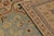 Gold Antique English Orientalist Belle Époque Rug With Ornate Florals - Rug & Kilim For Sale - Image 8 of 10