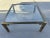 Vintage Mastercraft Greek Key Brass Coffee Table For Sale In Palm Springs - Image 6 of 11