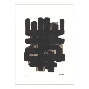 Pierre Soulages Ohne Titel (1955), 2015
