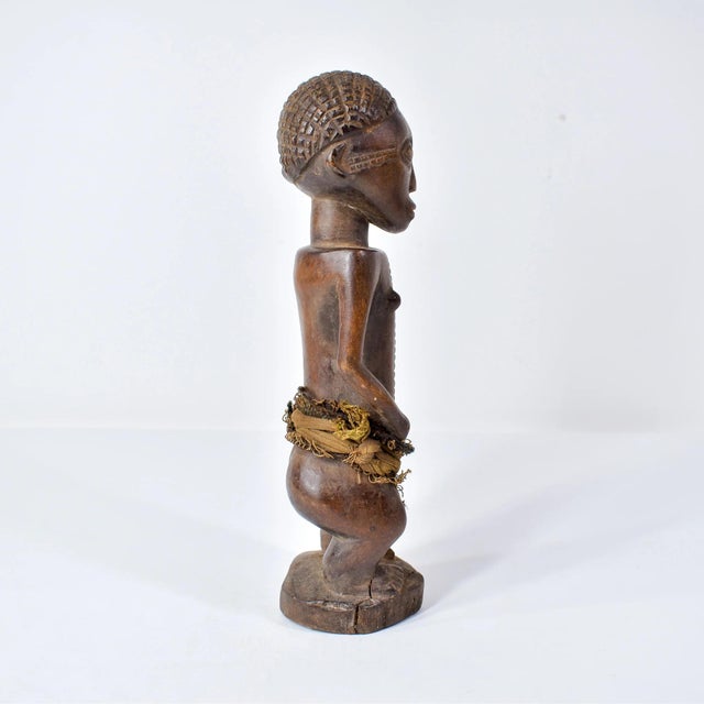 Early 20th Century Tabwa Figure Miniature 11 Inch For Sale - Image 9 of 12