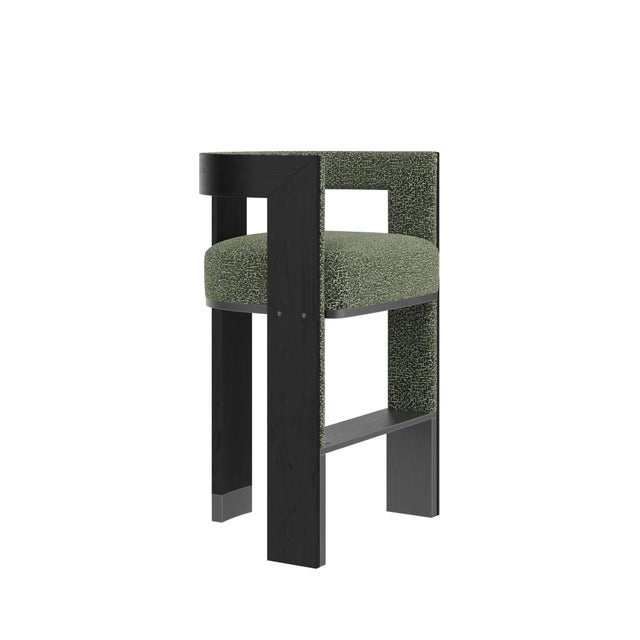 Brooklyn Bar Chair by Porus Studio For Sale - Image 11 of 13