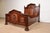 Herter Brothers Style Antique Victorian Carved Walnut and Burl Wood Full Size Bed, Circa 1880s For Sale - Image 11 of 11