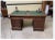 Antique Free-Standing Art Nouveau Desk, 1890s For Sale - Image 6 of 8