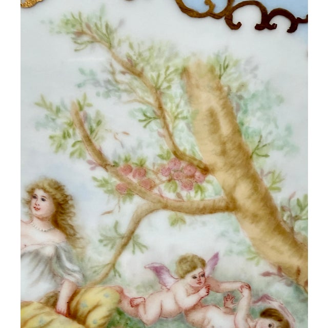 Antique French Limoges Porcelain Tray For Sale In New York - Image 6 of 10