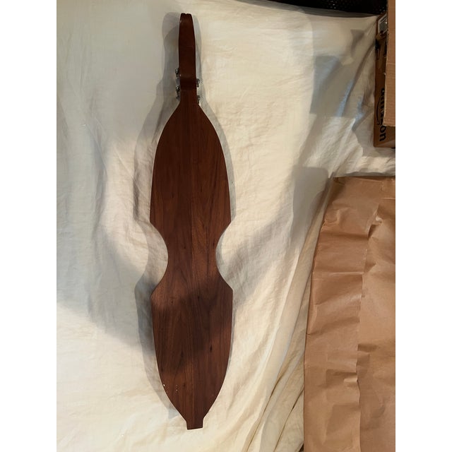 Handmade walnut dulcimer. Heart and scroll motifs. Folk Art. For the music lover or an interesting art object.