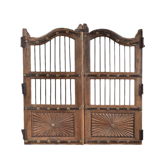 Antique Wood Garden Gate | Chairish