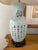 Pair of Chinese Famille Verte-Style Lamps For Sale - Image 4 of 9