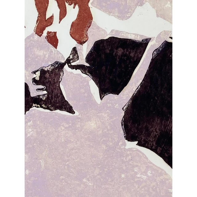 Expressionist Mixed Media Art of a Ballerina by Cathal Brendan O'Toole For Sale - Image 4 of 6