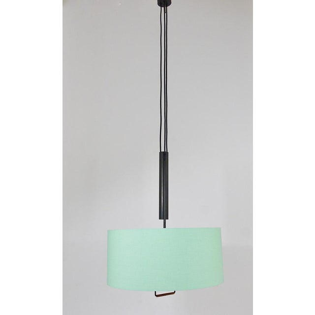 Mid-Century Modern Mid-Century Austrian Height-Adjustable Pendant Lamp by J. T. Kalmar for Kalmar, 1950s For Sale - Image 3 of 17