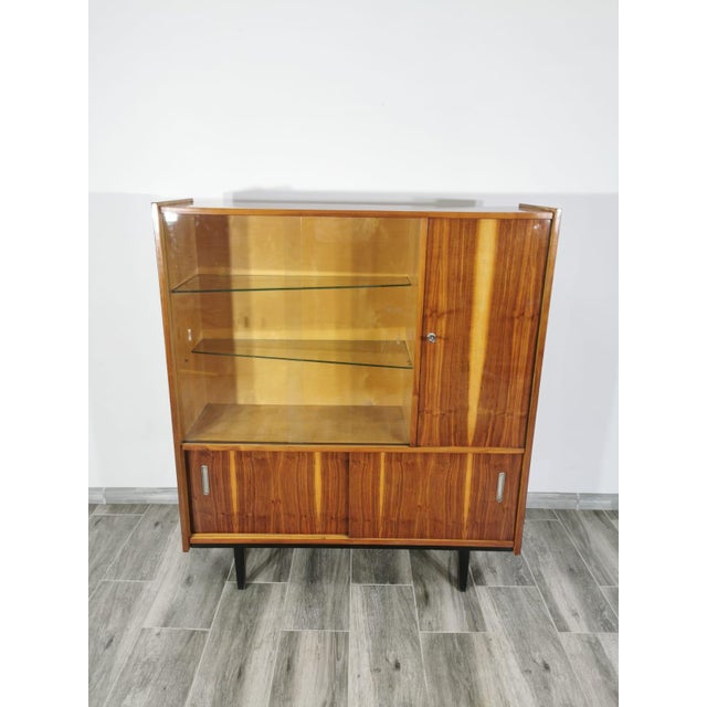 Mid-Century Bookcase in Wood For Sale - Image 10 of 18