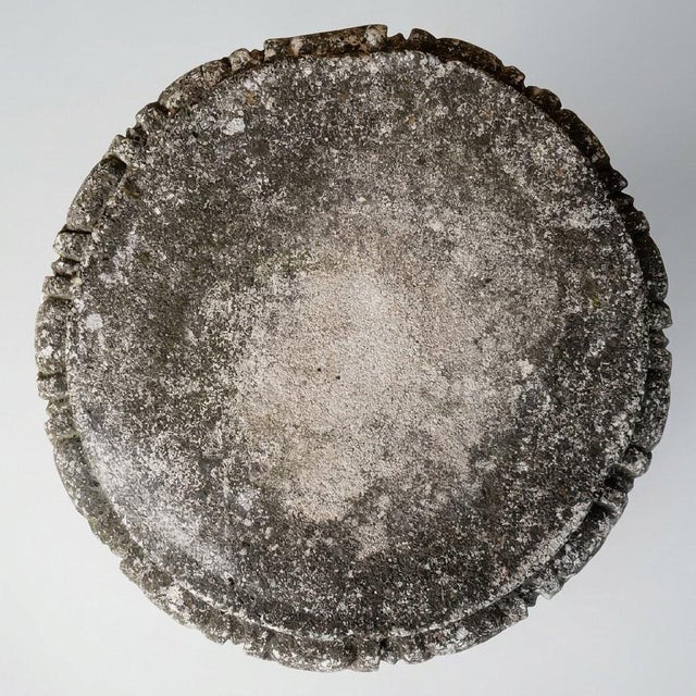 Reconstituted Stone Garden Set, 1970s, Set of 3 For Sale - Image 4 of 18