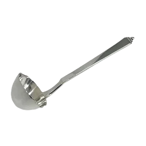 Pyramid Gravy Spoon in Silver from Georg Jensen, 1930s
