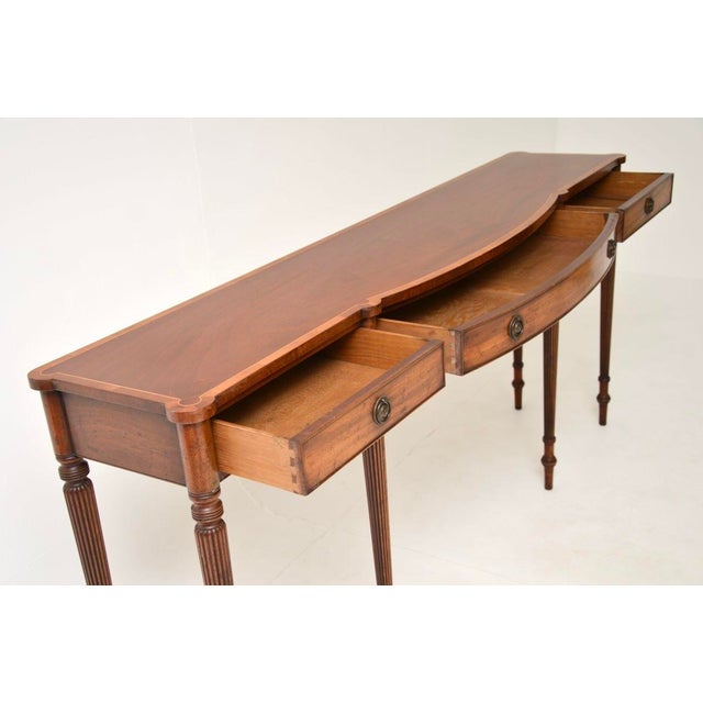 Georgian Style Console Table, 1930 For Sale - Image 10 of 11