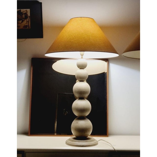 Italian Ball Table Lamps, 1970s, Set of 2 For Sale - Image 6 of 18