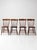 Antique Plank Seat Farmhouse Windsor Dining Chairs Set of 4 For Sale - Image 4 of 17