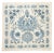 20"x20" 100% Silk Embroidered Cushion Cover. New Toss Pillow. Modern Lace Pillow For Sale