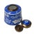 Oriental Handmade Blue White Porcelain Metal Lid Container Urn For Sale - Image 4 of 5