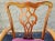 Statesville Chair Mid-Century Chippendale Mahogany Needlepoint Upholstered ArmChairs, Pair For Sale In Washington DC - Image 6 of 10