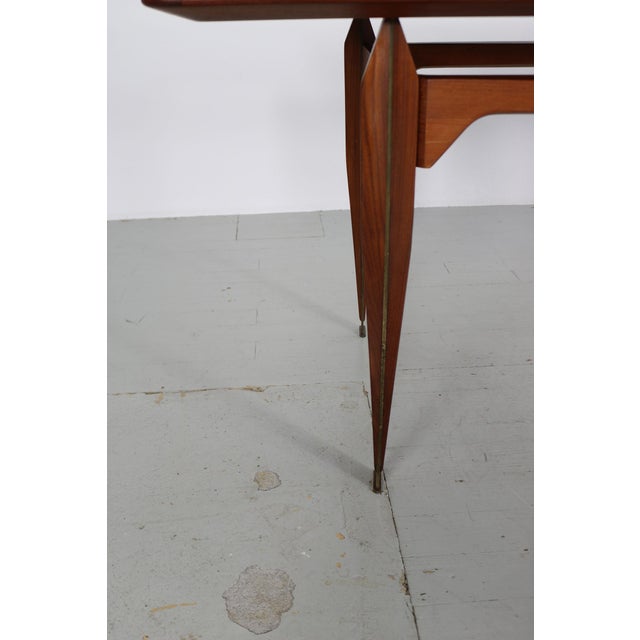 Italian Teak Dining Table, 1960s For Sale - Image 11 of 18