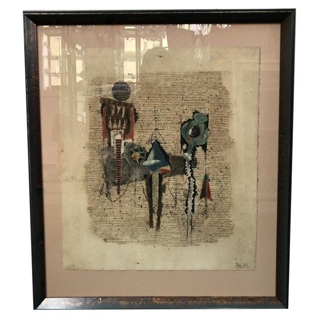 J. Friedlaender, Pavot Vert, 1984, Etching, Framed For Sale - Image 18 of 18