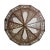 Vintage Moroccan Metal Frosted Dish Pendant Light Small For Sale In Los Angeles - Image 6 of 9