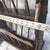 Mid-Century Modern Vintage MCM 2 Tier Floor Magazine Wood Rustic Spindle Rack For Sale - Image 3 of 7