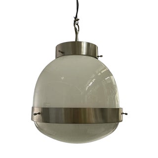 Mid-Century Modern Italian Delta Pendant Light attributed to Sergio Mazza for Artemide, 1950s For Sale