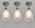 Metal French Art Deco Pendant Light by Hettier Et Vincent & Hanots 1930 France - 5 Available For Sale - Image 7 of 15