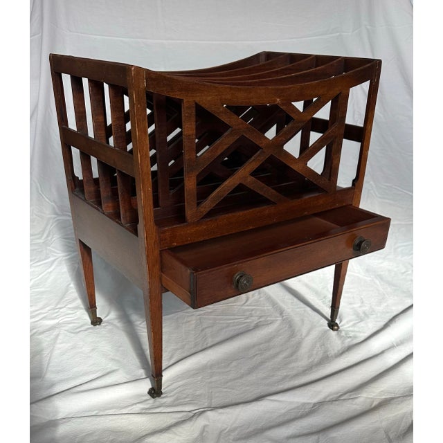 The History & Heritage This Canterbury is a distinguished time capsule from the "Golden Age" of American furniture making....