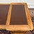 English Teak Desk with Brown Leather Top For Sale - Image 18 of 18
