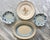 French Country Shades of Blue French Country Hanging Plate Curation-Set of 11 For Sale - Image 3 of 16