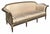 French Dennis and Leen Ebonized and Giltwood Settee For Sale - Image 3 of 11