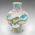 1940s Vintage Art Deco Chinese Ceramic Oriental Baluster Vase For Sale - Image 6 of 13