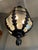 Antique Lantern-Shaped Ceiling Fixture With Three Arm Light Source Within For Sale In Minneapolis - Image 6 of 11