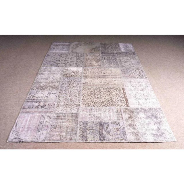 Middle Eastern Rectangular Rug For Sale - Image 4 of 4