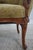 Green Pair French Louis XV Wide Seat Swan Carved Frame Occasional Chairs For Sale - Image 8 of 18