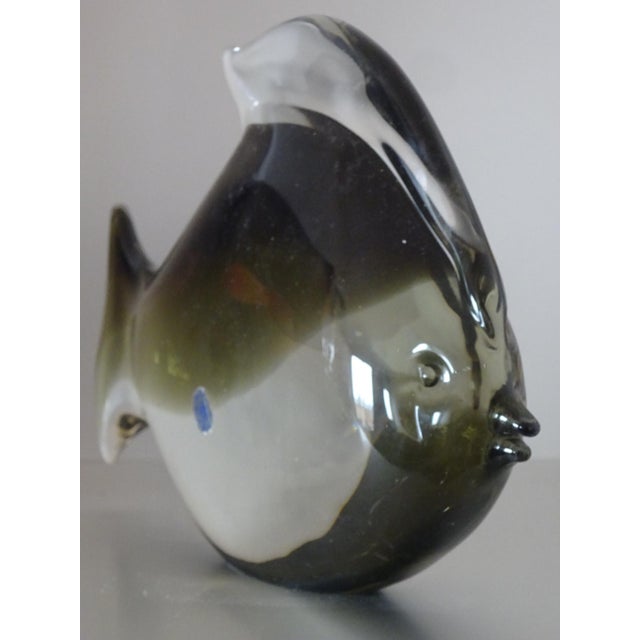 Grey Murano Glass Fish, 1960s For Sale - Image 7 of 13