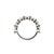 Metal Platinum 2.63ctw Round Lab Grown Diamond Shared Prong Half Eternity Band Ring, Size 8 For Sale - Image 7 of 10