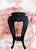 Ebony Antique Japanese Iris Pedestal / Plant Stand, Ebonised Carved Black Wood Side Table For Sale - Image 8 of 16