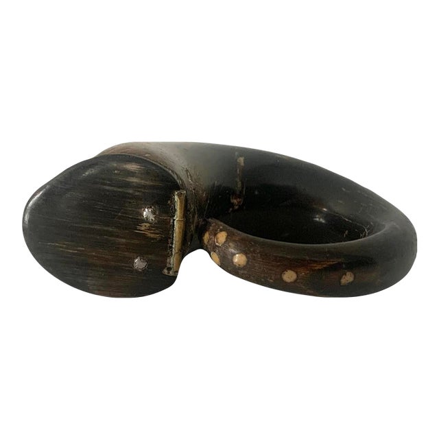 1745 Scottish Horn Snuff Mull For Sale