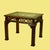 Pair of Ming Style Fretwork Side Tables For Sale - Image 4 of 5