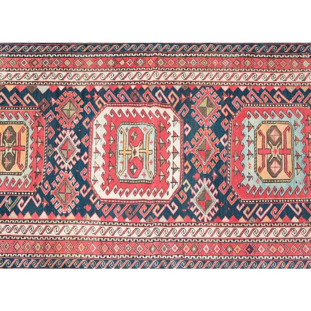 Early 20th Century Persian Shrivan Rug For Sale - Image 11 of 15