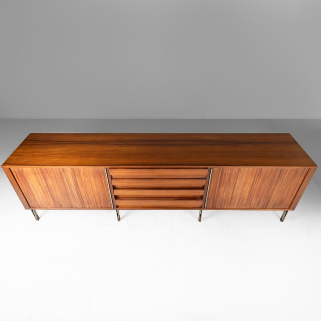 Mid-Century Wooden Sideboard, 1960s For Sale - Image 12 of 14