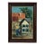 Early 20th-Century Modernist House Oil Painting, Portrait Study Verso For Sale
