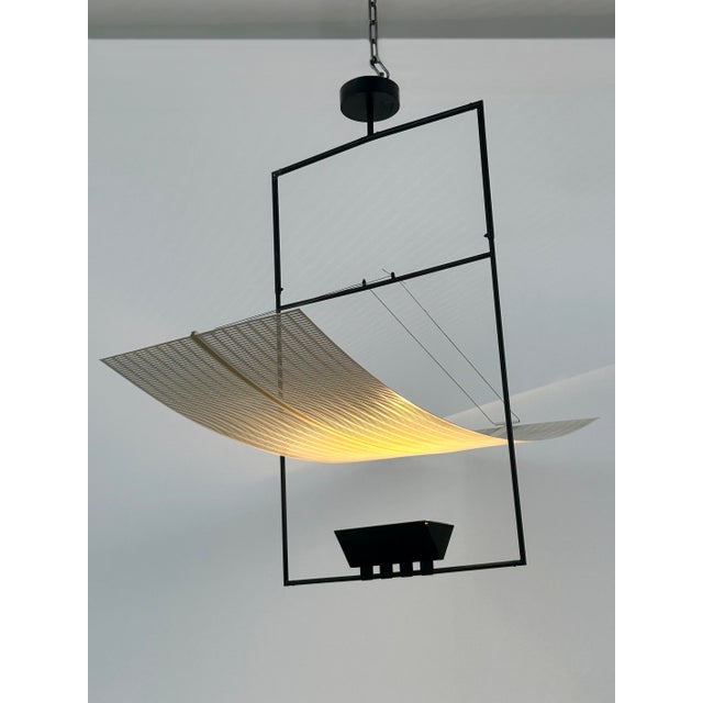 Zefiro Chandelier by Mario Botta for Artemide, Italy, 1980s For Sale - Image 17 of 18