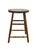 Antique Country Round Wooden Stool With Turned Legs and Stretchers For Sale - Image 14 of 18