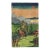1955 John Kaneko Neighbor's Home Woodblock Print For Sale