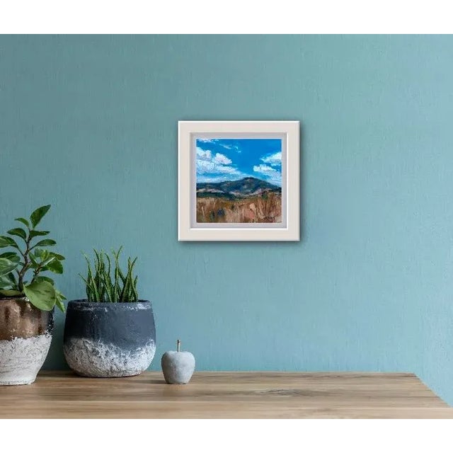 Contemporary Oil Painting, Twin Sisters Mountain For Sale - Image 4 of 8