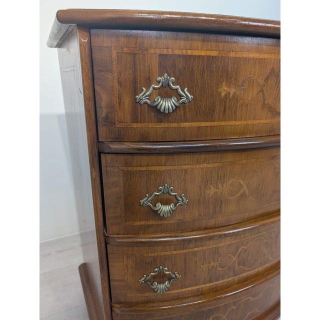 Chest of Drawers with Walnut Marquetry For Sale - Image 5 of 12